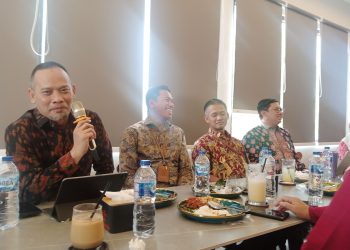Dari kiri Tedy Arief Budiman, Imam Dwi Kuncoro, Akshon Dwi Hermawan dan Robby Fathir Nashary . (Foto : Rolan - sinarjambi.com)