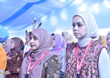 Nadiyah dan Marsha Lystia Ikuti Puncak HUT Ke-46 Dekranas. (Foto : ist)