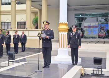 Polda Jambi Peringati Hari Kesaktian Pancasila : Teguhkan Nilai Pancasila dan Semangat Kebangsaan. (Foto : ist)