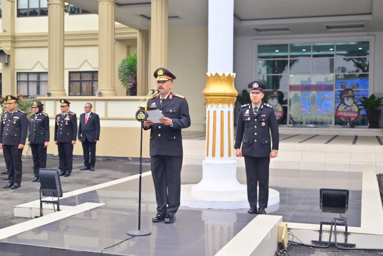 Polda Jambi Peringati Hari Kesaktian Pancasila : Teguhkan Nilai Pancasila dan Semangat Kebangsaan. (Foto : ist)