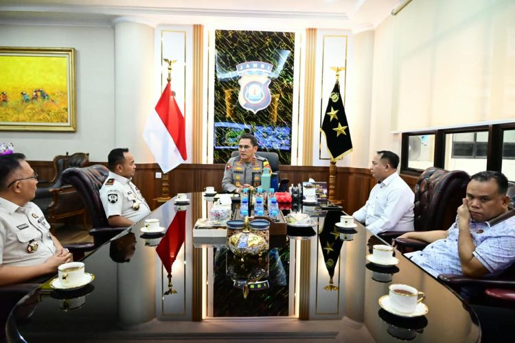 Kapolda Jambi Terima Audiensi Kakanwil Imipas Jambi, Bahas Rencana Kerja Sama Bidang Pemasyarakatan. (Foto : ist)