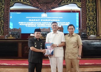 Sampaikan Nota Keuangan RAPBD 2027, Pesan Gubernur Al Haris ke OPD: Fokus, Efektif, Efisien dan Berdampak. (Foto : ist)
