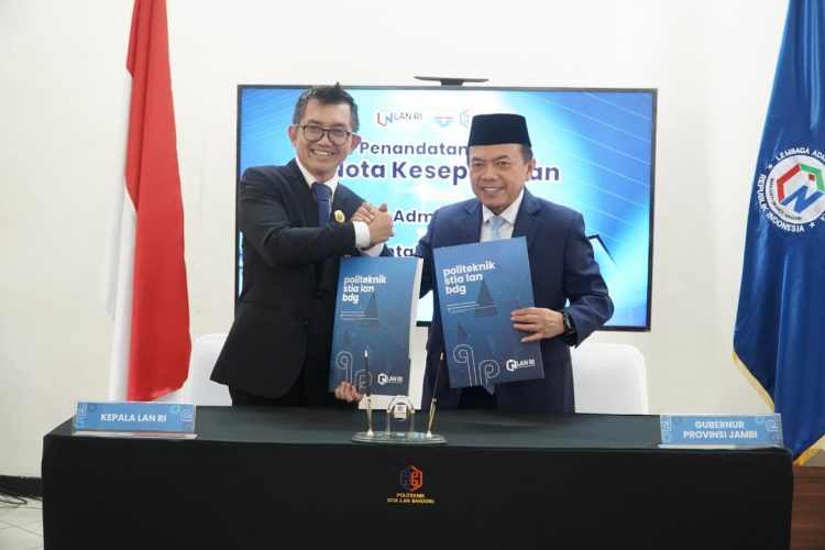 Pemprov Jambi Gandeng LAN RI, Al Haris Fokus Cetak Aparatur Berkualitas hingga Tingkat Desa. (Foto : ist)