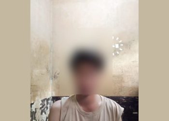 Terduga pelaku penikaman. (Foto: ist)