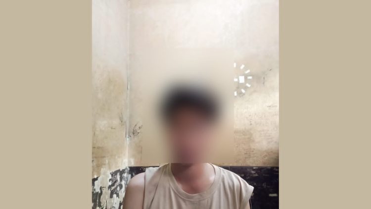 Terduga pelaku penikaman. (Foto: ist)
