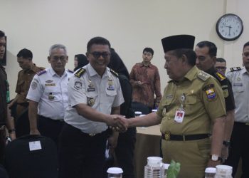 Buka Rapat Timpora Tingkat Provinsi Jambi, Wagub Sani: Perketat Pengawasan Orang Asing. (Foto : ist)