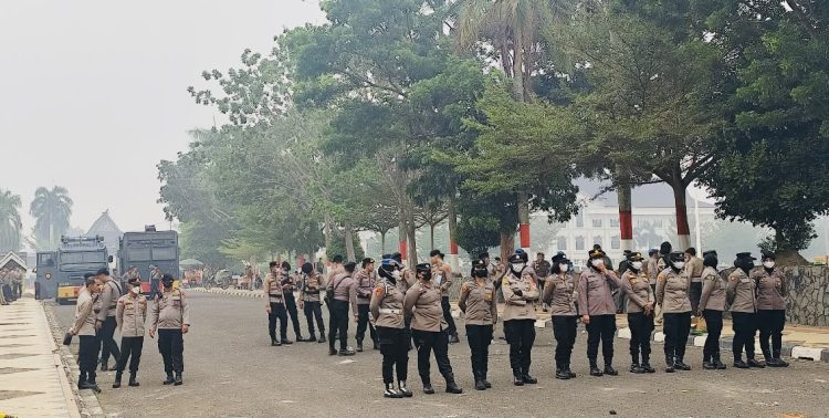 Pascademonstrasi Mahasiswa, Kabid Humas Polda Jambi: Situasi Kamtibmas Aman dan Kondusif. (Foto : ist)