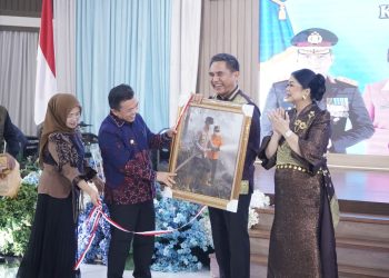 Hadiri Kenal Pamit Kapolda Jambi, Al Haris: Ada Awal ada Akhir, Yang Penting Kita Mengabdi di Bawah Merah Putih. (Foto : ist)