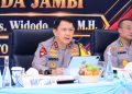 Kapolda Jambi Sampaikan Commander Wish, Tekankan Pelayanan Publik dan Penegakan Hukum Berkeadilan. (Foto : ist)