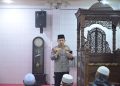 Subuh Keliling di Masjid Jami Ass’adah, Kapolda Jambi Ajak Masyarakat Jaga Kamtibmas. (Foto : ist)