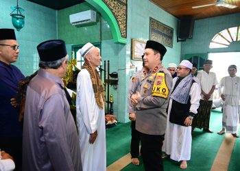 Kapolda Jambi Laksanakan Salat Jumat Keliling, Pererat Silaturahmi dengan Masyarakat. (Foto : ist)