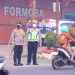 Kapolda - Wakapolda Jambi Turun Langsung Atur Lalu Lintas, Wujud Nyata Polisi Bersama Masyarakat. (Foto : ist)