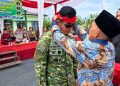 Danrem 042/Gapu Dikukuhkan Sebagai Rajo Pagar Alam, Perkuat Silaturahmi TNI dan Suku Anak Dalam. (Foto : ist)