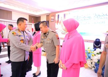 Kapolda Jambi Pimpin Kenal Pamit Dirreskrimsus dan Dirpolairud, Tekankan Profesionalisme dan Sinergi. (Foto : ist)