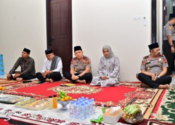Kapolda Jambi Gelar Tasyakuran dan Doa Bersama Menempati Rumah Dinas, Mohon Keberkahan dan Kelancaran Tugas. (Foto : ist)