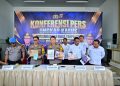 Polda Jambi Gelar Konferensi Pers, Ungkap 32 Kasus PETI Sepanjang Januari–Oktober 2026. (Foto : ist)