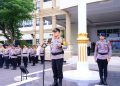 Kapolda Jambi Pimpin Apel Operasi Patuh Siginjai 2026, Fokus Tingkatkan Keselamatan Berlalu Lintas. (Foto : ist)
