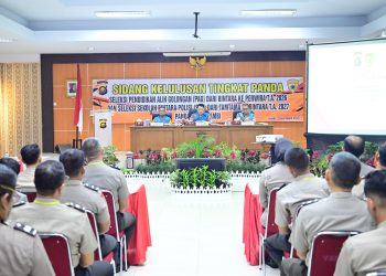 Kapolda Jambi Pimpin Sidang Kelulusan PAG 2026 dan SBP 2027, Tekankan Seleksi yang Profesional dan Berintegritas. (Foto : ist)