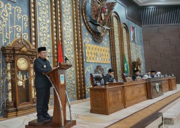 Wali Kota Jambi Sampaikan Ranperda Pertanggungjawaban APBD 2025. (Foto : ist)